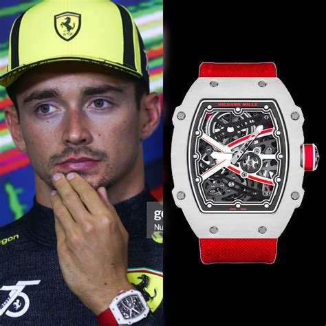 richard mille le clerc|charles leclerc watch collection.